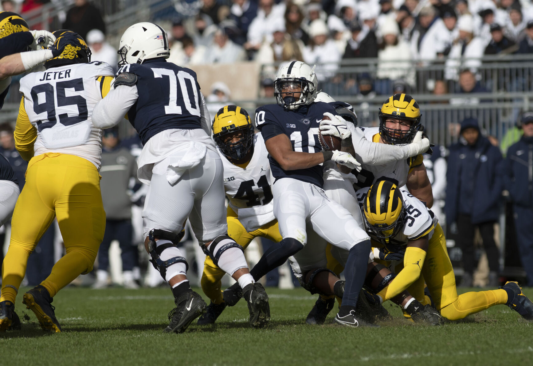 Penn State football vs. Michigan, Lovett (10)